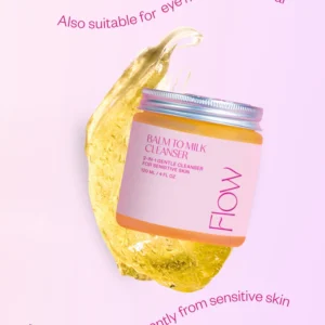 FLOW Cosmetics Balm to Milk Cleanser – Baume Nettoyant & Démaquillant 120 ml