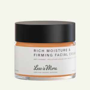 LESS IS MORE – Rich Moisture & Firming Facial Cream – Crème riche peaux sèches- 50 ml